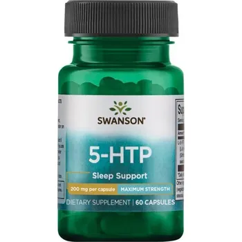 Přírodní produkt Swanson 5-HTP Maximum Strength 200 mg 60 cps