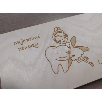 Dárková krabička Madeco Krabička na zoubky Obrázek: Víla