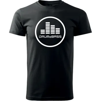 Pánské tričko DNBMARKET.CZ Pánské tričko černé |Equalizer OneDNB Velikost: 4XL