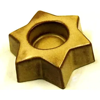 Svícen Keramická hvězda na čajovou svíčku