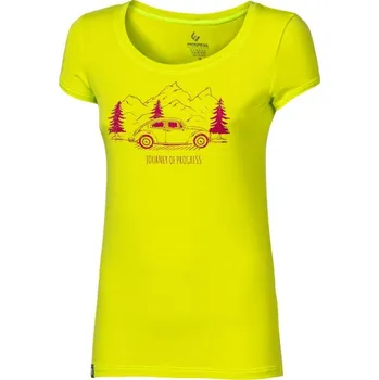 Dámské tričko Triko krátké dámské Progress LIBERTA BEETLE, zelené Velikost: M