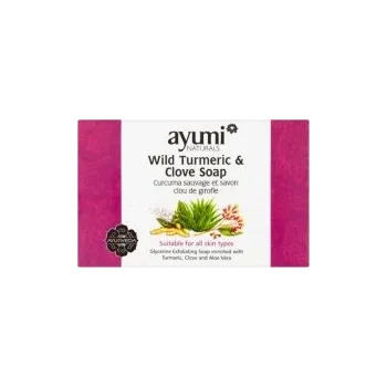 Mýdlo Výprodej Mýdlo s kurkumou a hřebíčkem, Ayumi - 11/2025