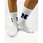 Dětské bílé ponožky s písmenem N, Velikost 30-32