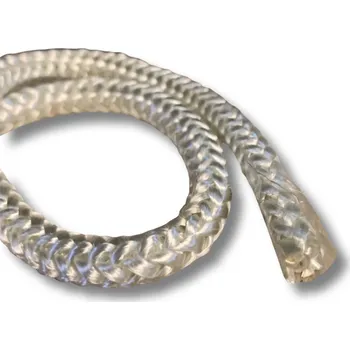 Krbová kamna TEXIM těsnící šňůra sklo měkká pr. 14mm - háčkovaná