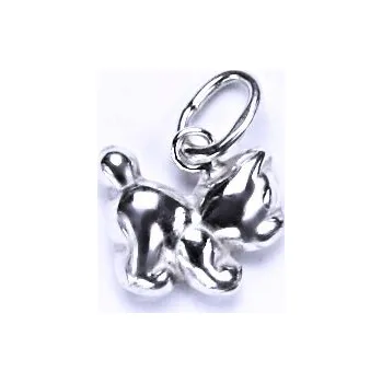 Přívěsek Stříbrný přívěsek kočička - P769 (Stříbrný přívěsek kočička)