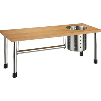 Příbor Secret de Gourmet Kuchyňská police s odkapávačem na příbory, 55 x 20 x 21 cm