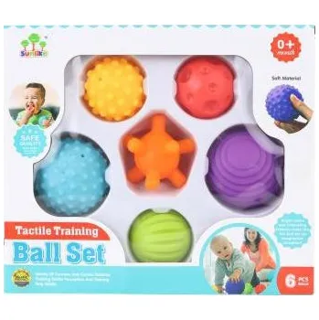 Sada senzorických míčku 6 ks