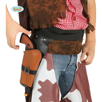 Karnevalový doplněk Guirca Fiestas Španělsko Dětské pouzdro na pistoli s pistolí