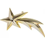 MagicHome Ozdoba kometa 23 cm zlatá