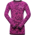 Alpine Pro Evado Dětské spodní triko dlouhý rukáv KUNS024 fuchsiová L