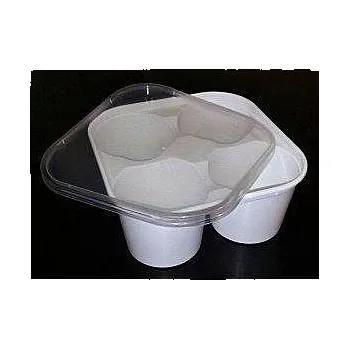 Dárková krabička Krabička s víčkem - 4 kusy sýrů Krabička s víčkem - 4 kusy sýrů