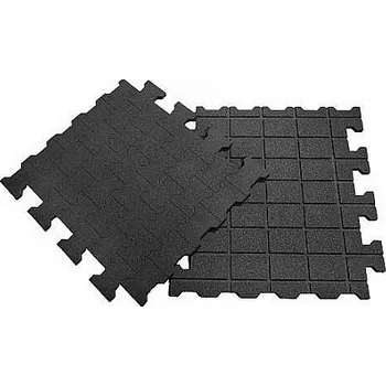 Chov hospodářského zvířete Podlahová stájová deska gumová 112 x 100 cm - zámková