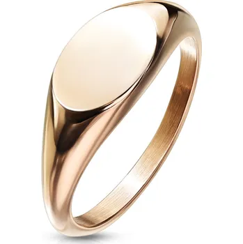 Prsten Steel Edge Dámský pečetní prsten SERM7688RD Velikost: 62