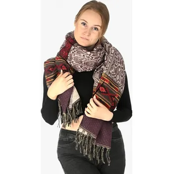 Šála Šála INDI červeno-fialová