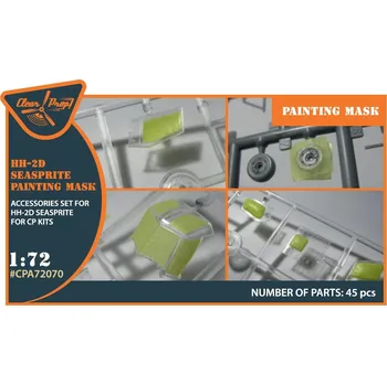 Plastikový model Clear Prop models 1/72 HH-2D Seasprite painting mask (CL.PROP)