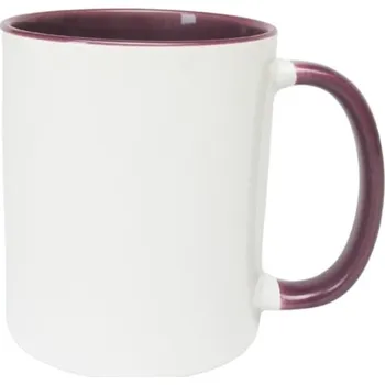 U vlčice.cz FUNNY hrnek 330 ml s vlastní fotografií nebo grafikou Barva: Fialová