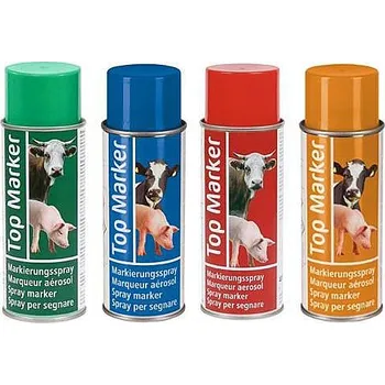 Barva ve spreji Značkovací barva ve spreji Top Marker 500 ml červená