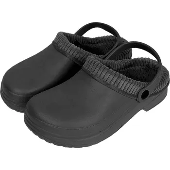 Pánské pantofle Kroksy pánské černé nadměrná velikost (Nadrozměrné kroxy na zimu)