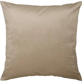 Polštář SCANquilt povlak VELVET béžová 50 x 50 cm