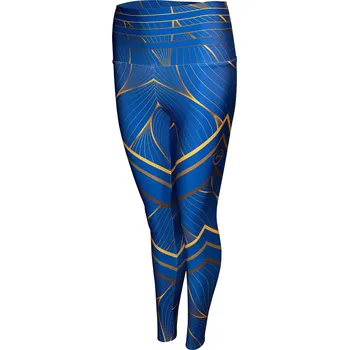 Dámské legíny ReHo Extreme Dámské sportovní legíny dlouhé RE123940 modrá M