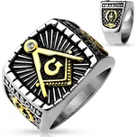 Steel Edge Pánský pečetní prsten 4659 Velikost: 67