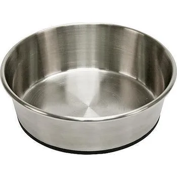 Miska pro psa Miska nerezová protiskluzová - rovná 425 ml