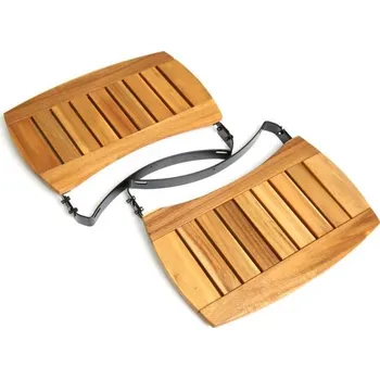 Zahradní gril Akáciové postranní stolky pro EGG MiniMax