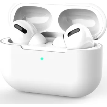 Příslušenství pro sluchátka Enem Jednobarevný obal na Airpods Pro - Bílý APP1OAIR019