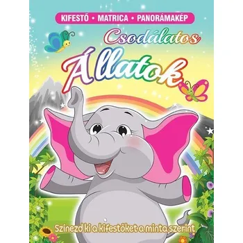 Cizojazyčná kniha Csodálatos állatok