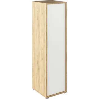 Šatní skříň Tempo Kondela Věšáková skříň, dub artisan/bílá, RIOMA TYP 20