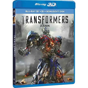 Transformers: Zánik (2014), 3D + 2D Blu-ray