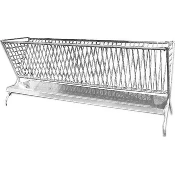 krmítko pro hospodářská zvířata Krmelec jesle na seno pro ovce se střechou