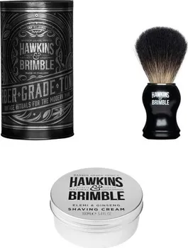 Kosmetická sada Hawkins & Brimble Štětka na holení + krém na holení dárková sada v tubě