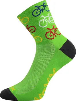 Dámské ponožky VoXX Ralf X Bike zelené 35-38