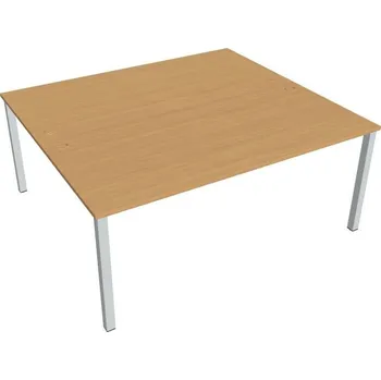 Kancelářský vozík HOBIS kancelářský stůl zdvojený - USD 1800, buk + doprava zdarma