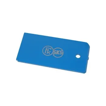 KUNZMANN plexi škrabka 4 mm modrá