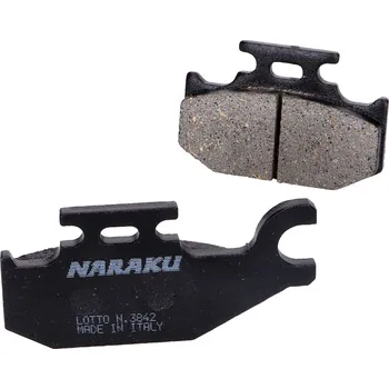 Brzdová destička Brzdové destičky Naraku organic, Yamaha 660 YXR FAR/FAS Rhino (4x4), 700 YFM Raptor, 700 YFM RY NK430.47