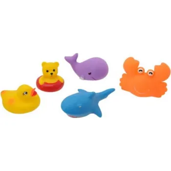 - Sada pískacích hraček do vody WIN sada hraček 5ks