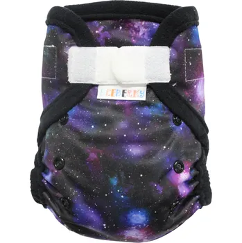 Plena Breberky Svrchní kalhotky (M), bez křidélek - Tajemství vesmíru SZ, černý fleece