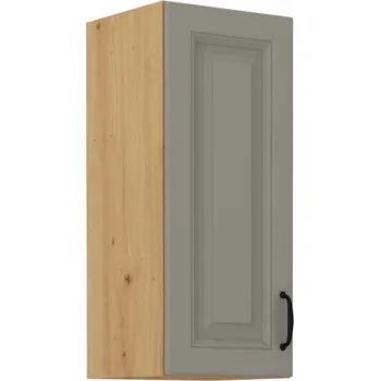 Kuchyňská skříňka Kuchyňská skříňka Stilo 30 G-72 1F, korpus dub artisan, dvířka světle šedá CLAY
