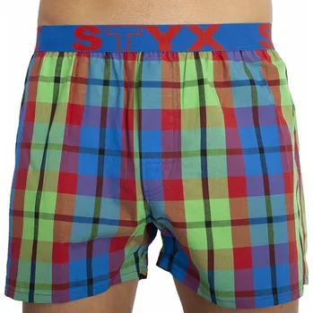 Pánské trenky Styx sportovní guma vícebarevné (B827) XXL Možnost vrácení zboží ZDARMA do 120 dnů!