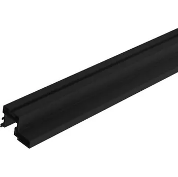 LAGUNA Madlo pro posuvné dveře TWIN FLAT / Černá matná