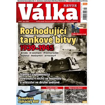 Časopis Válka Revue 1-2/2023 - Rozhodující tankové bitvy