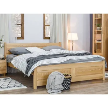 Šatní skříň Buková postel z masivu Annapurna LK109 Barevné provedení: Buk-přírodní, Rozměry postele: 120 x 200 cm