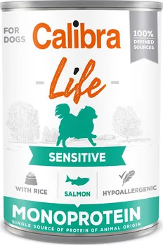 Krmivo pro psa Calibra Dog Life Sensitive Salmon with Rice 400 g