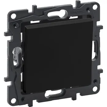 vypínač LEGRAND 863506 Niloé STEP Schodišťový vypínač řazení č.6 černý (LEGRAND 863506)