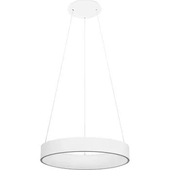 Chytré závěsné svítidlo CIRCULAR SUN@Home Ra98 - bílá