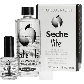 Přípravek na nehty Seche Vite Top Coat Kit