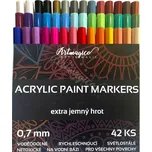 Artmagico - sada akrylových fixů 0,7mm, 42 ks