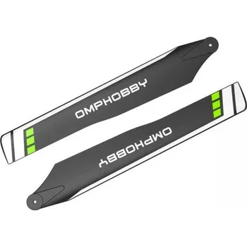 RC model vrtulníku OMP M2 175MM hlavní listy-žluté pro M2 V2/Explore